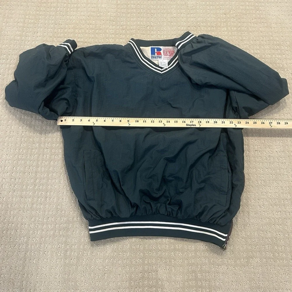 VTG 90s Russel Athletic Jacket Men's Large Laminate Water Resistant Windbreaker